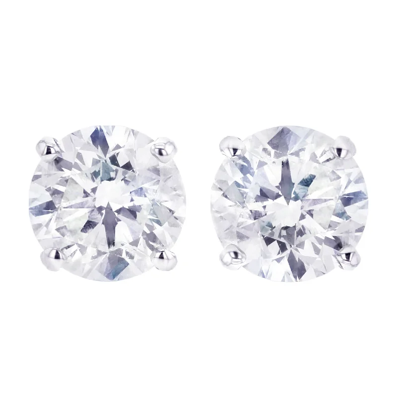 Anita Diamond Stud Earrings 1 1/2ct