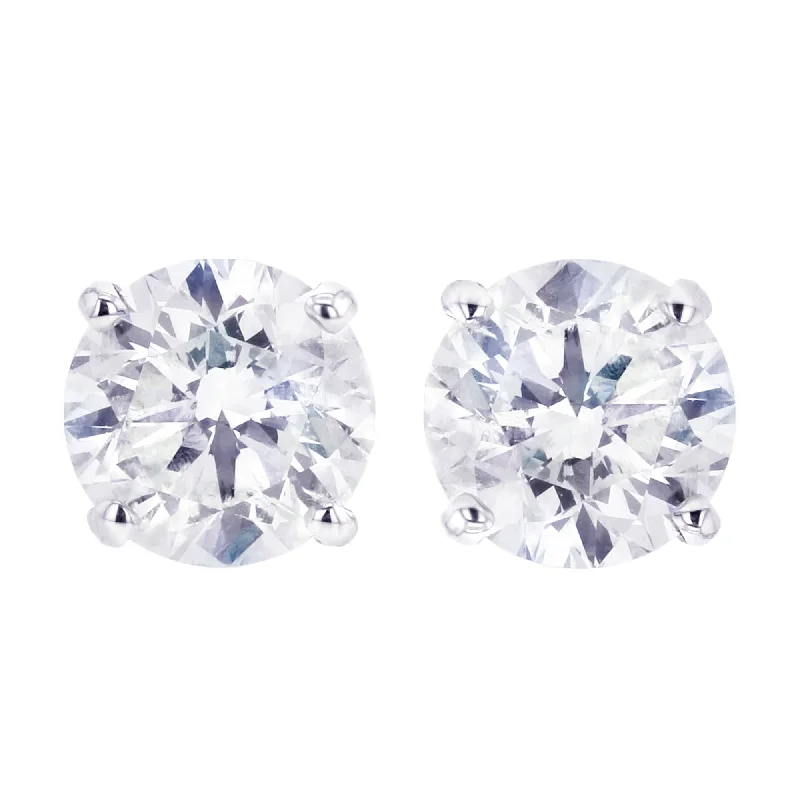 Anita Diamond Stud Earrings 1 1/4ct