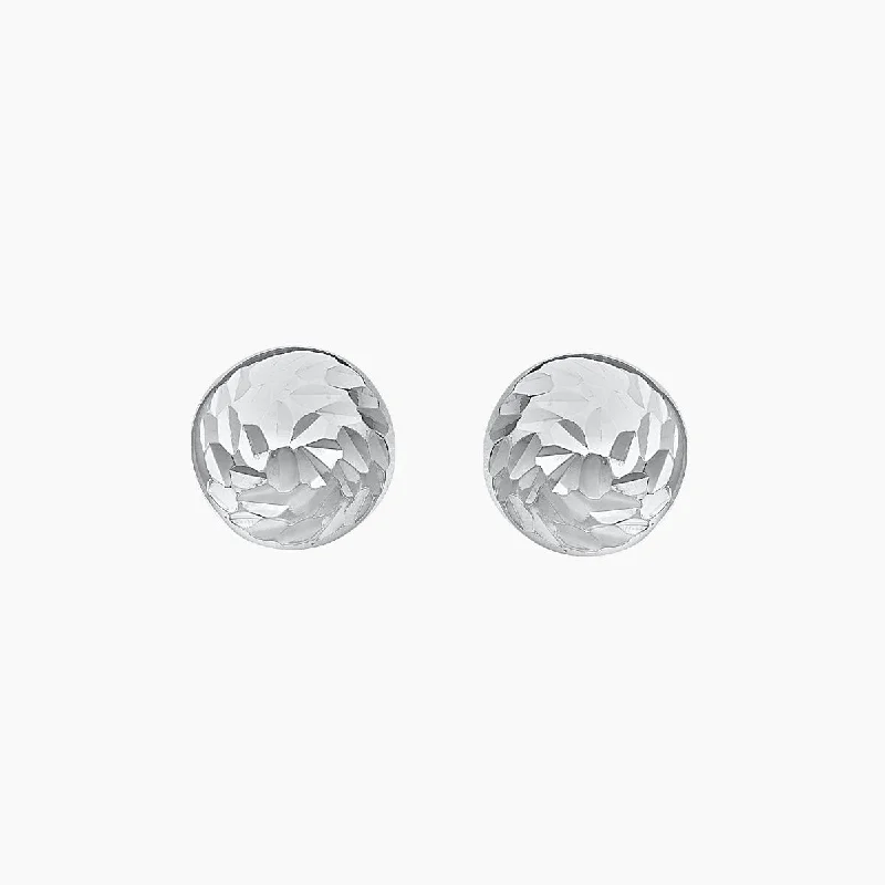 Sterling Silver Swirl Stud Earrings