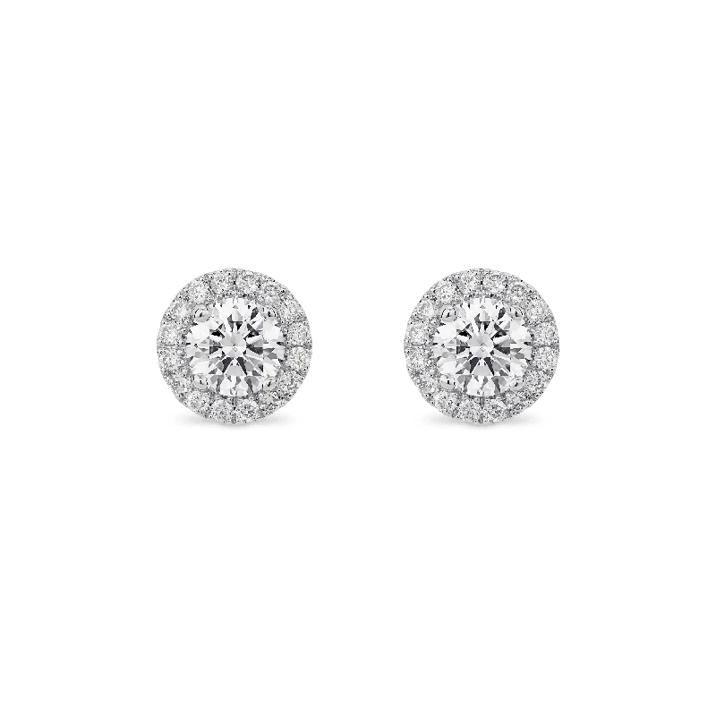 The Halo Stud Earrings