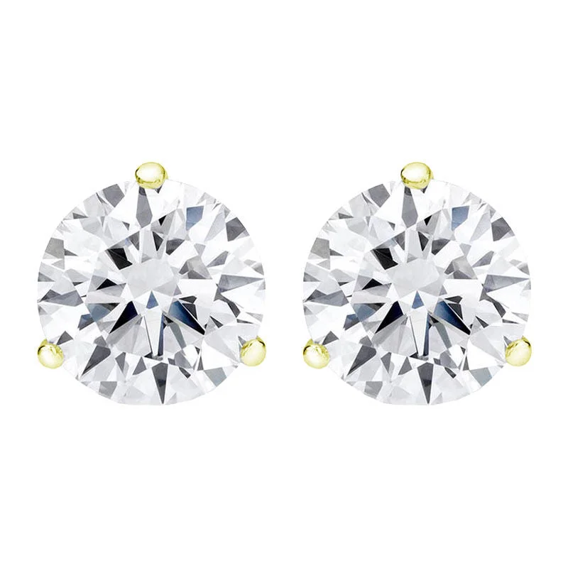 Get Naked Diamond Stud Earrings 1 1/2ct