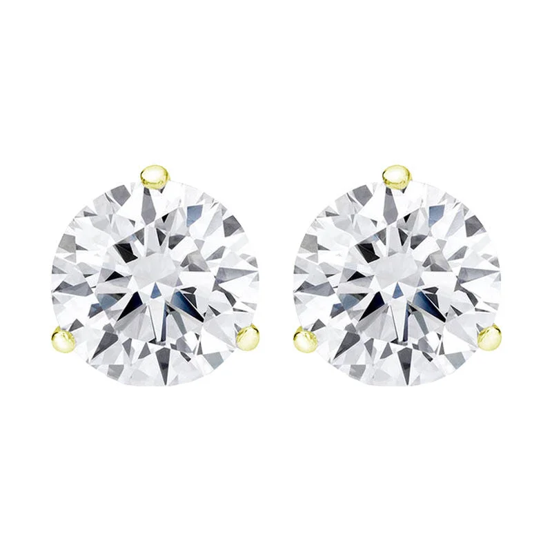 Get Naked Diamond Stud Earrings 1ct