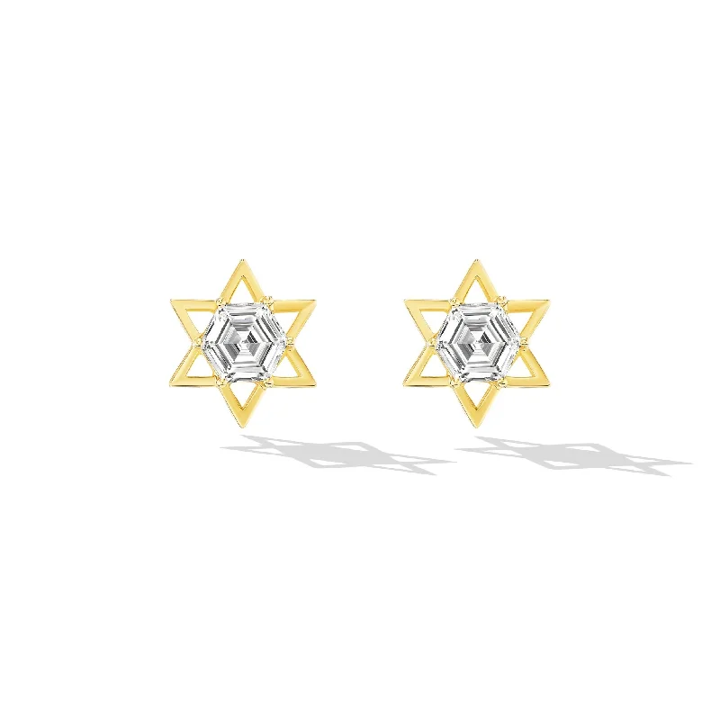 B HOME Star of David Stud Earrings