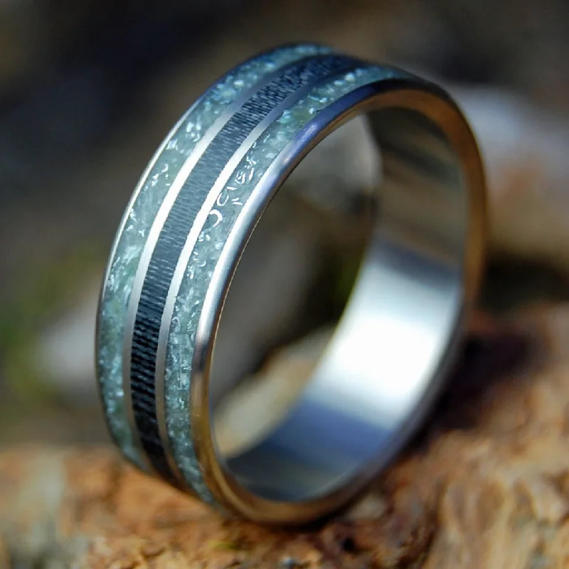 70's Chevelle | Men's Carbon Fiber & Car Parts - Titanium Wedding Ring