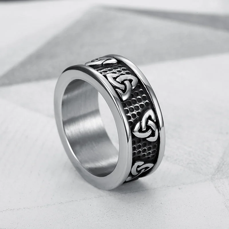 Wholesale Viking Stainless Steel Men's Rings