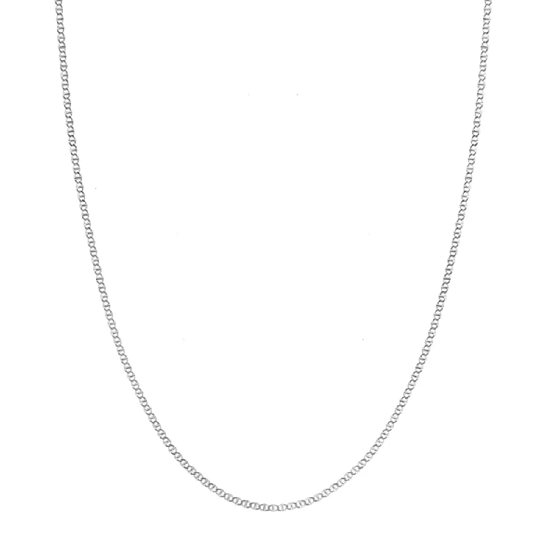 14k Flat Mariner 2.2mm Chain 20inch