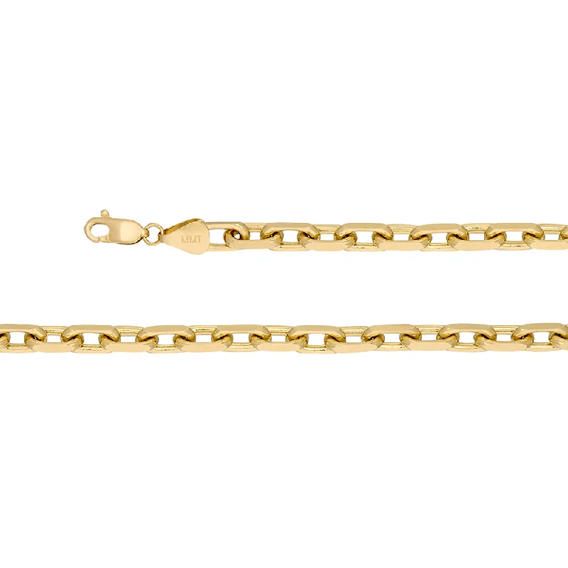 14k Yellow Gold 5.0mm 20" Anchoro Link Chain