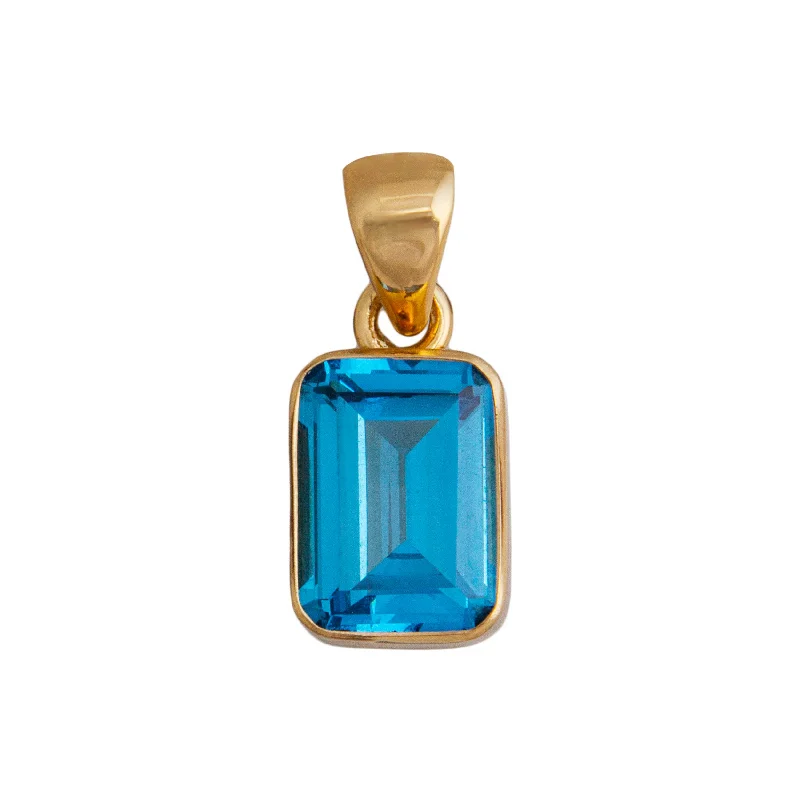 Alchemia Blue Topaz Pendant