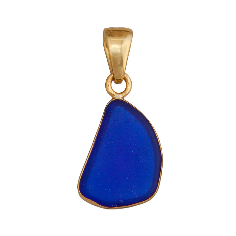 Alchemia Cobalt Recycled Glass Pendant