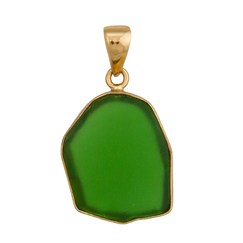 Alchemia Green Recycled Glass Pendant