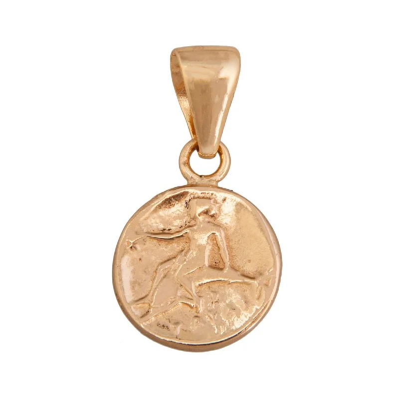 Alchemia Replica Boy on Dolphin Greek Coin Pendant