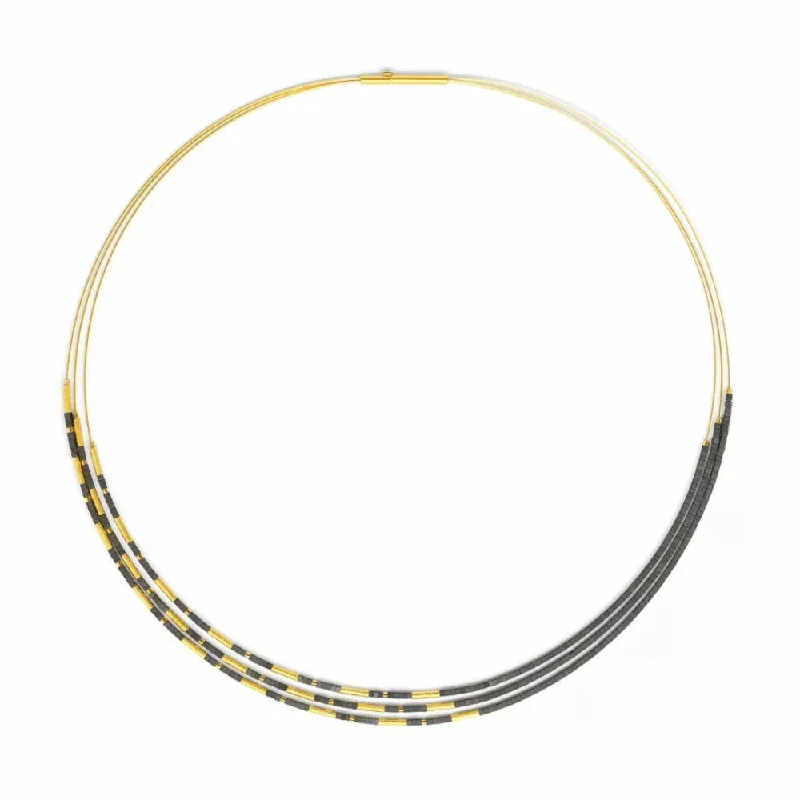 Bernd Wolf Clini Hematite Necklace