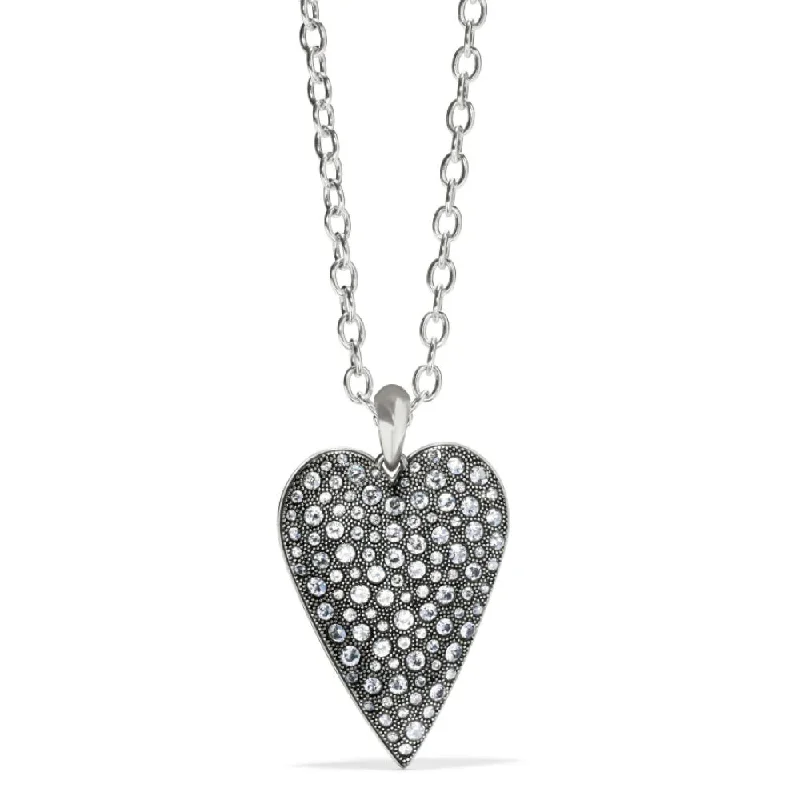 Brighton Glisten Heart Convertible Necklace