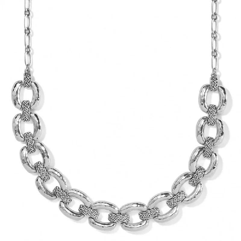 Brighton Interlok Woven Collar Necklace