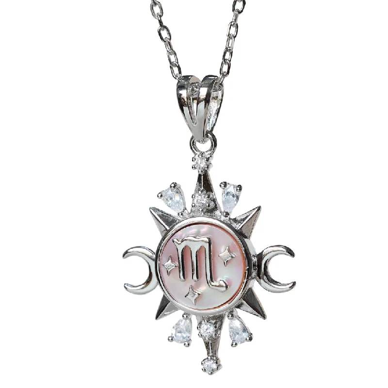 Celestial Horoscope Pendant - Scorpio