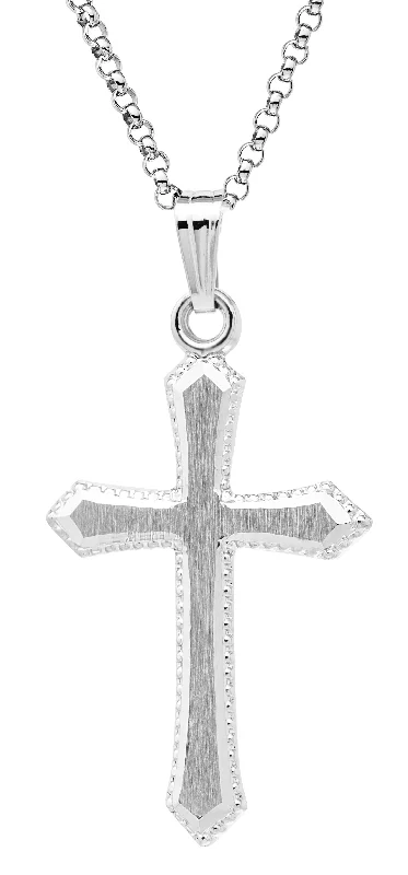 Sterling Silver Cross Necklace