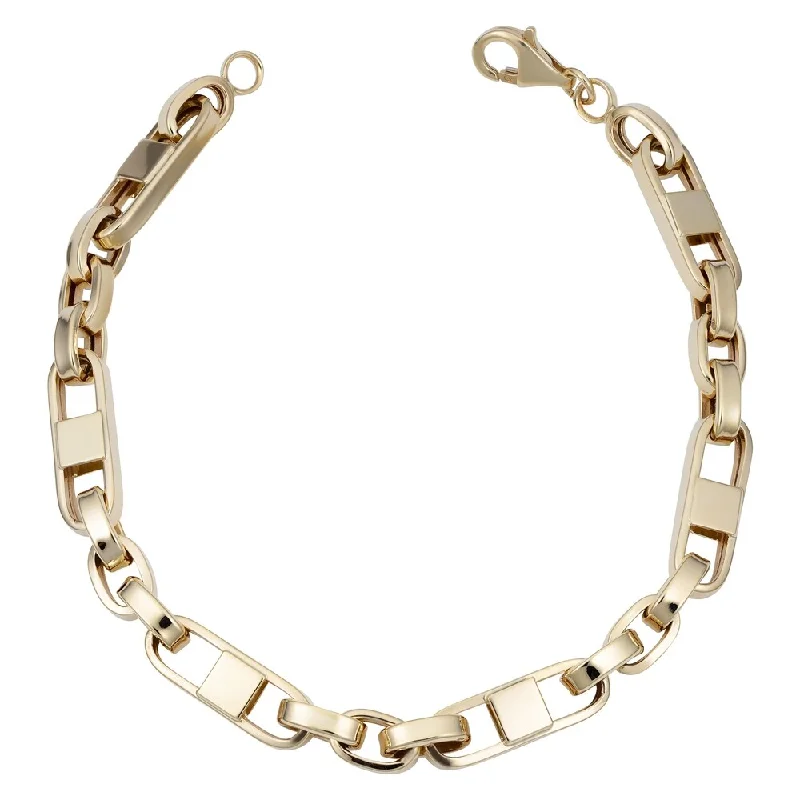 Fremada 14k Yellow Gold 6 millimeters Mariner Link Bracelet (8.5 inches)