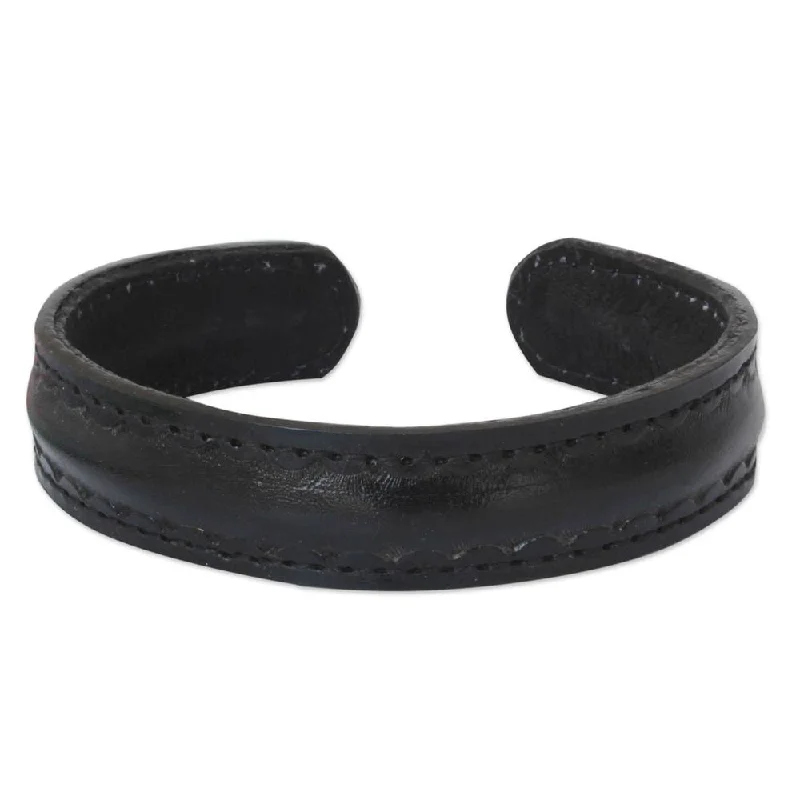 Handmade Casual Leather Bracelet (Thailand)