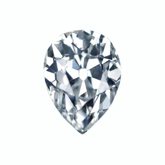 Harro Gem Antique Pear Moissanite