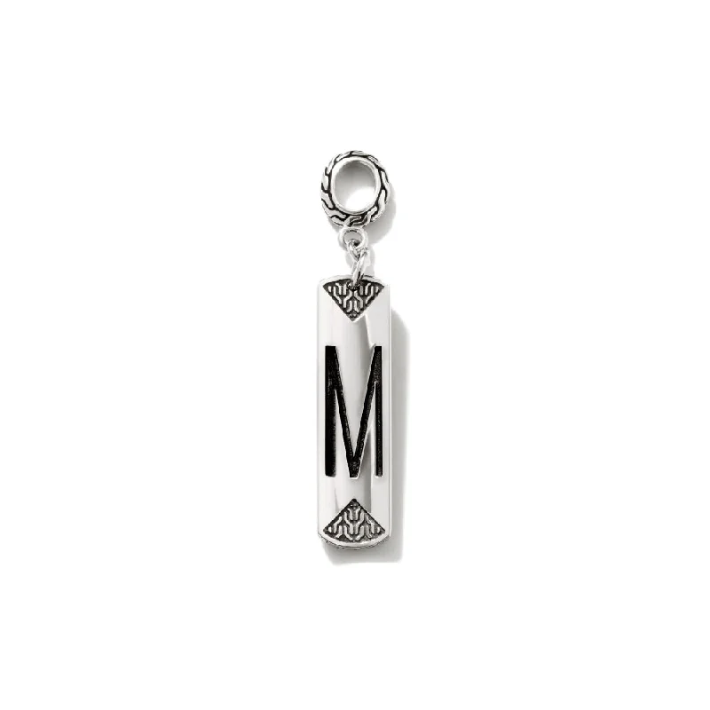 John Hardy Initial M Amulet