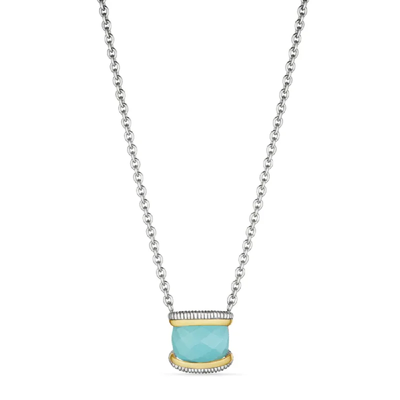 Judith Ripka Eternity Necklace with Stones