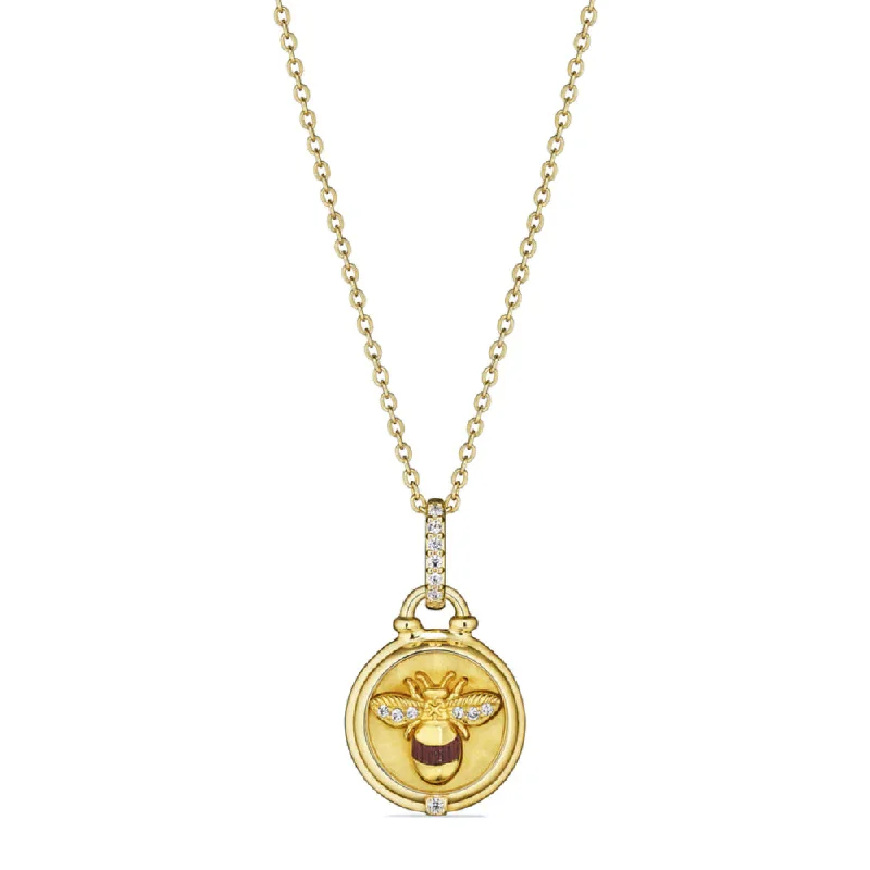 Judith Ripka Little Luxuries Bumble Bee Necklace