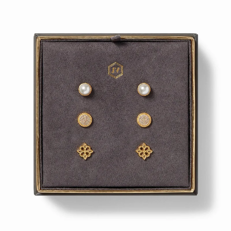 Julie Vos Marie Triple Stud Gift Set