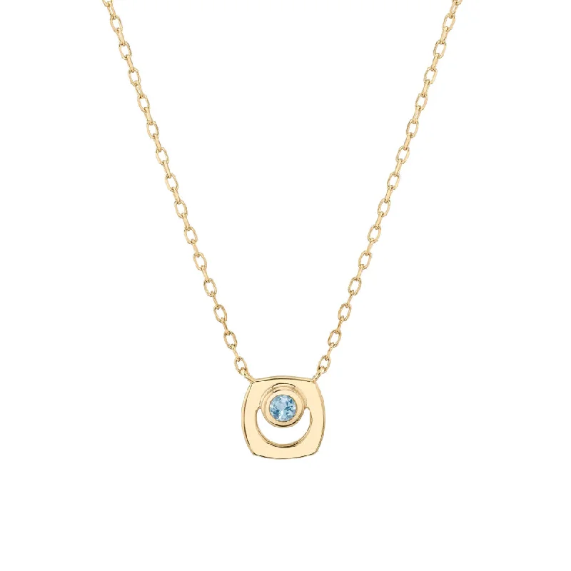 Michael M Birthstone Pendant Necklace