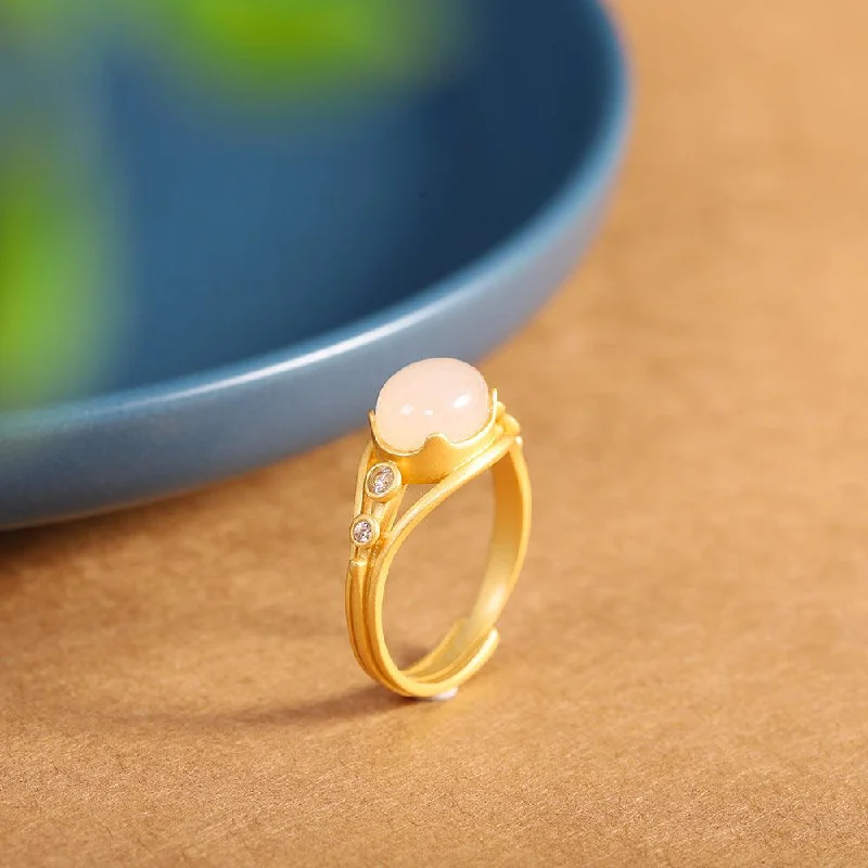 White Jade Ring