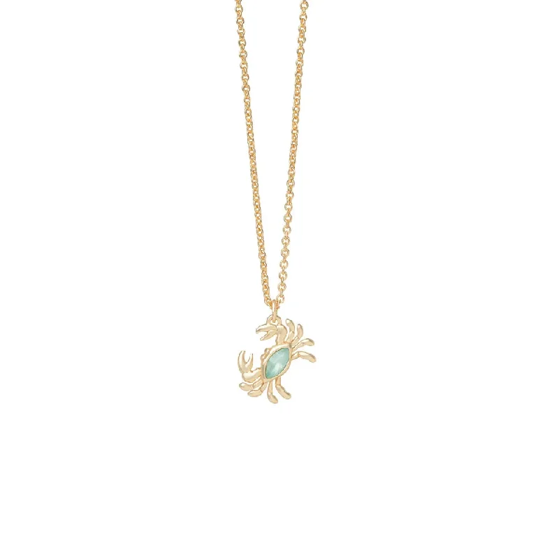 Spartina Sea La Vie Necklace 18" Happy Dance Necklace - Crab