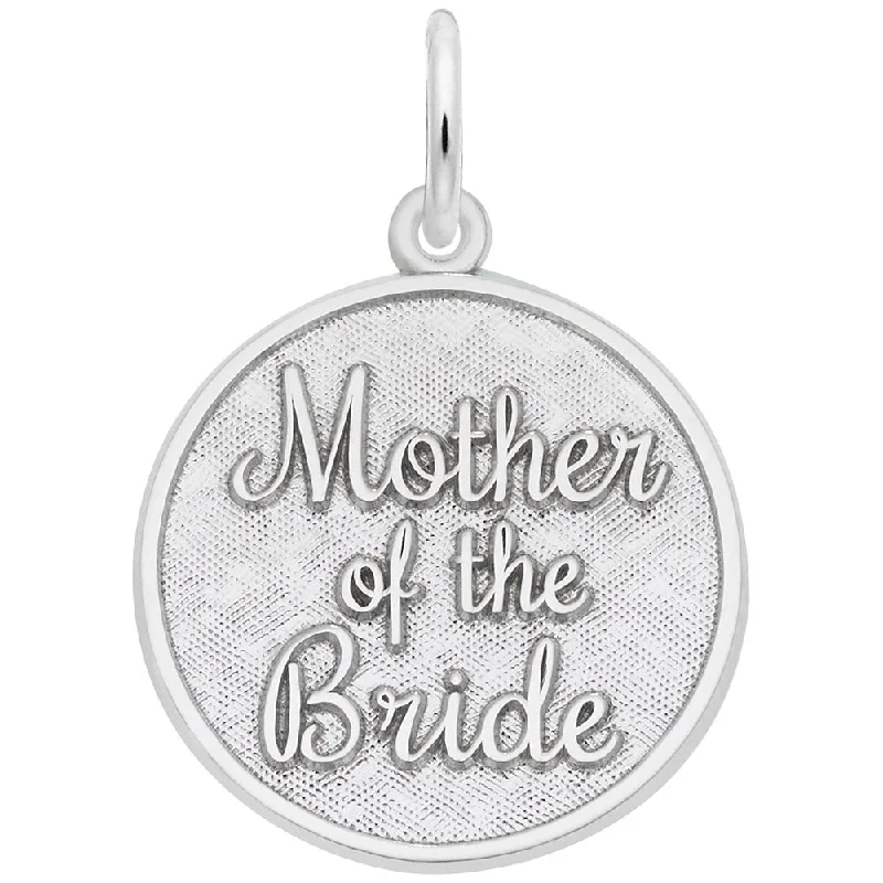 Sterling Silver Mother of the Bride Charm