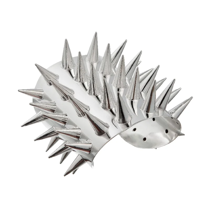 Sterling Silver Spike Cuff