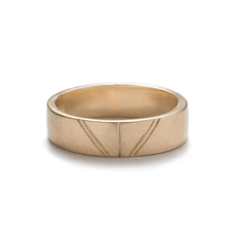 Tange Unisex Wedding Band