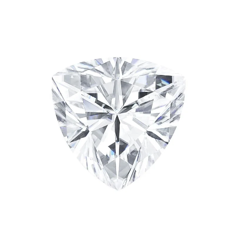 Trillion Cut Charles and Colvard Forever One Moissanite