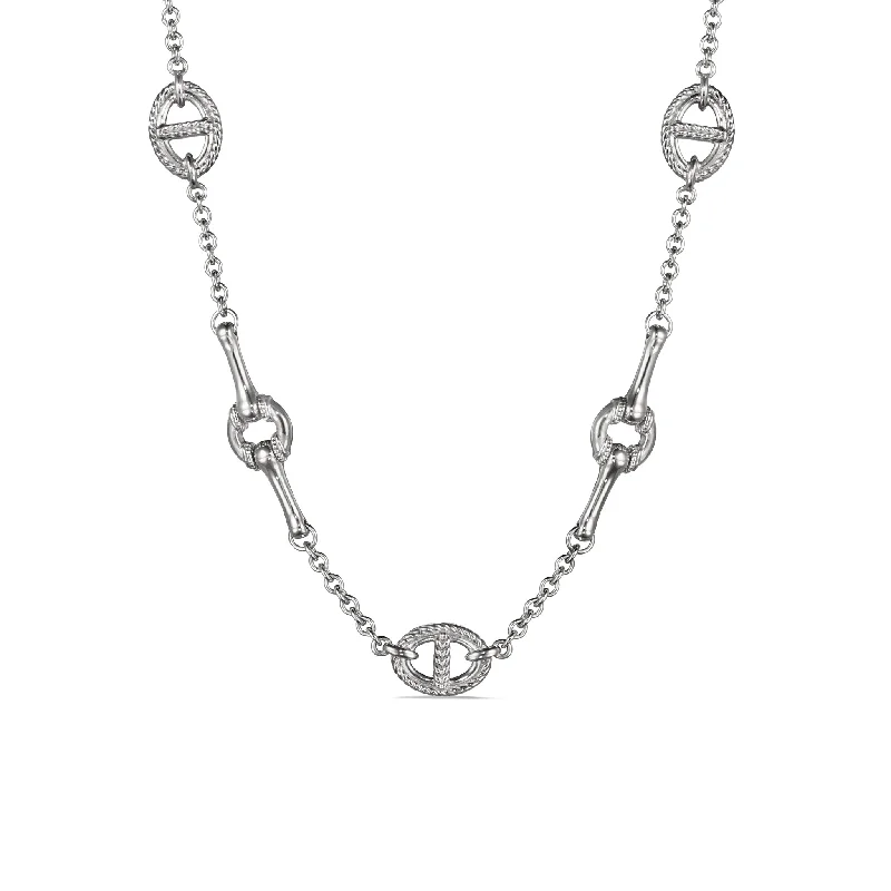 Vienna Multi Link Station Necklace