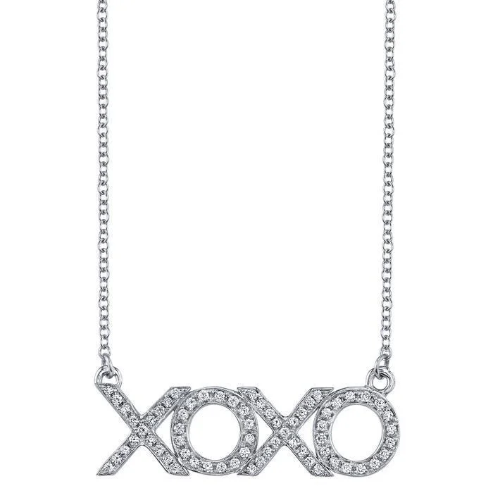 XOXO Diamond Pendant