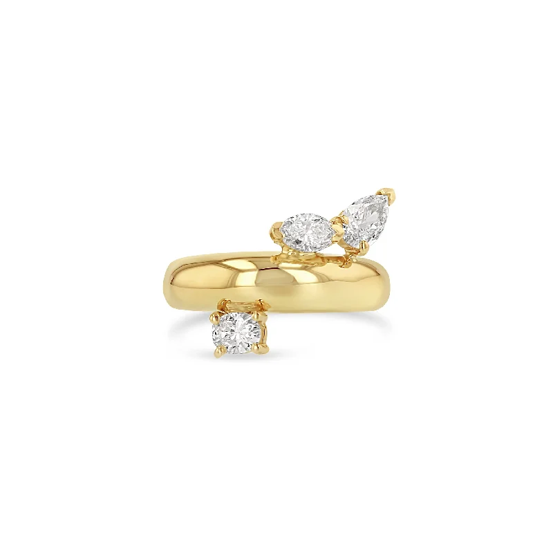 Demi Demi Plus Oval, Marquise, Pear Ring