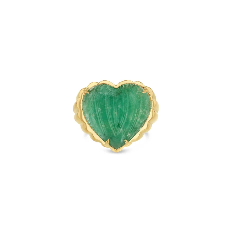 Emerald Cora Ring