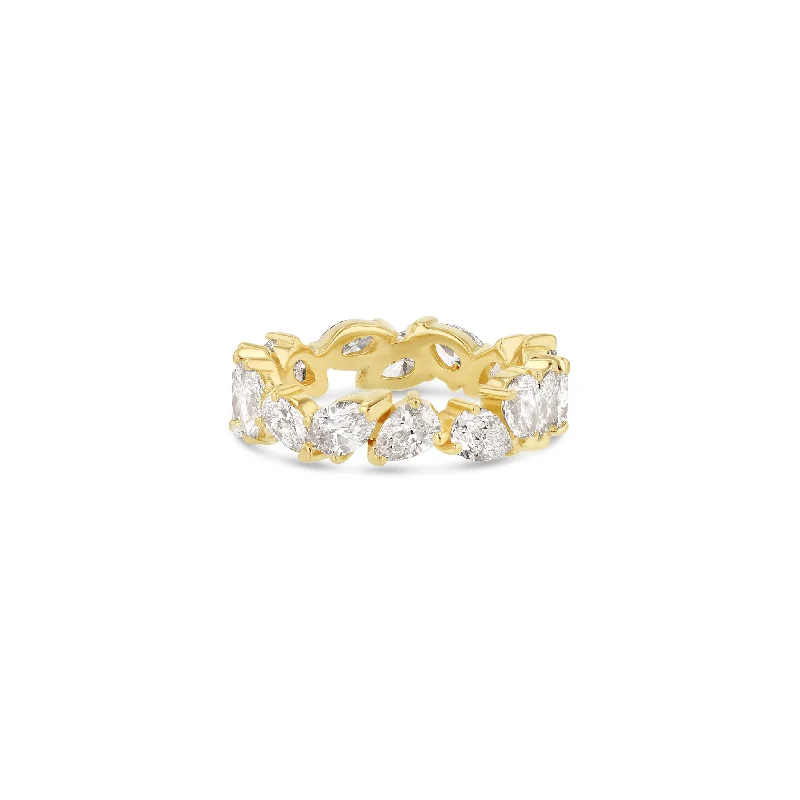 Marquise + Pear Eternity Ring