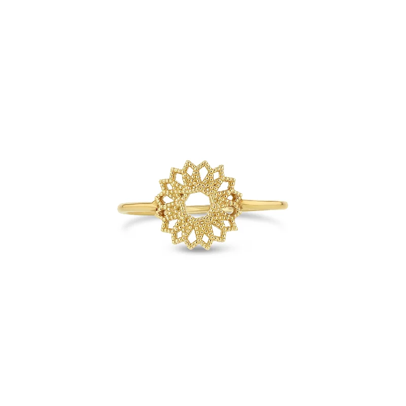 Petite Lace Deco Ring - VI