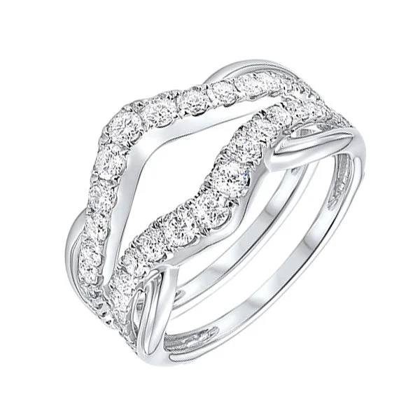 14KT WHITE GOLD DIAMOND (1/2CTW) RING