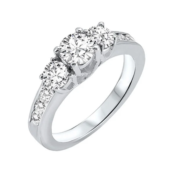 14KT WHITE GOLD DIAMOND (1CTW) RING