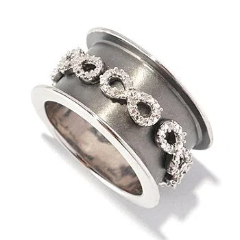 The Eternity Symbol Stacking Ring'