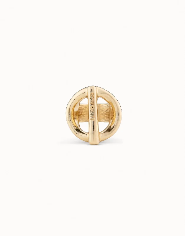 UNOde50 Gold On / Off Ring Size 6